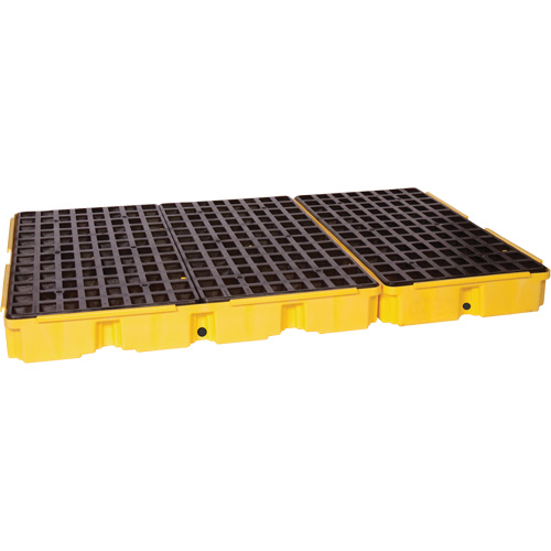 Modular Spill Platform, 88 US gal. Spill Capacity, 51.5" x 78.25" x 6.5" Ottawa Fastener Supply