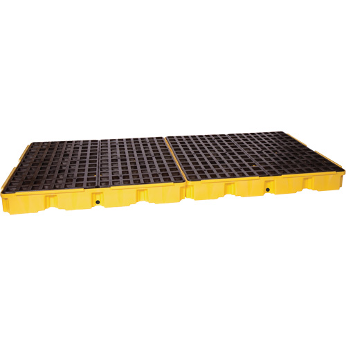 Modular Spill Platform, 121 US gal. Spill Capacity, 51.5" x 103" x 6.5" Ottawa Fastener Supply