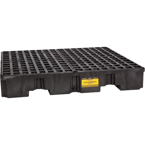 EAGLE MFG. Spill Containment Pallet, 66 US gal. Spill Capacity, 51.5" x