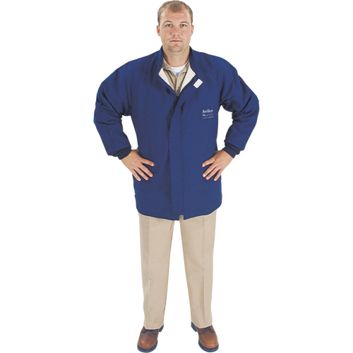 Veste de protection contre l'arc &eacute;lectrique, Moyen, Bleu, 40 cal/cm² Ottawa Fastener Supply