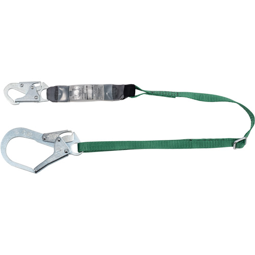 V-Series Lanyard, 6', Rebar Hook Center, Snap Hook Leg Ends, Polyester Ottawa Fastener Supply