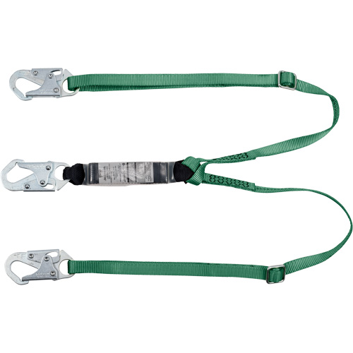 V-Series Lanyard, 6', Snap Hook Center, Snap Hook Leg Ends, Polyester Ottawa Fastener Supply