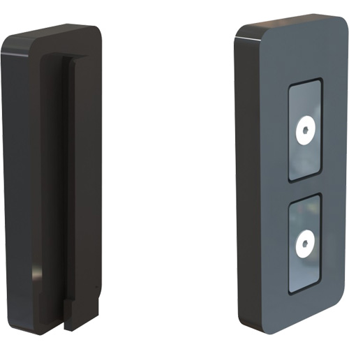 Embout magn&eacute;tique pour ruban/banni&egrave;re PLUS, Noir Ottawa Fastener Supply