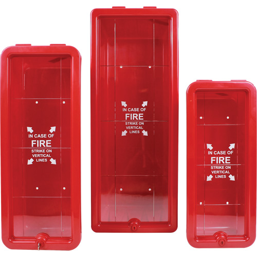 Fire Extinguisher Cabinet, 11" W x 28" H x 9" D Ottawa Fastener Supply