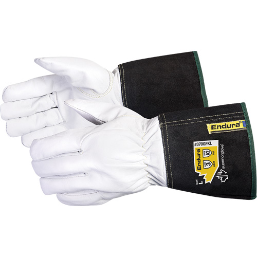 Endura&reg; TIG Welding Gloves, Grain Goatskin, Size Medium Ottawa Fastener Supply