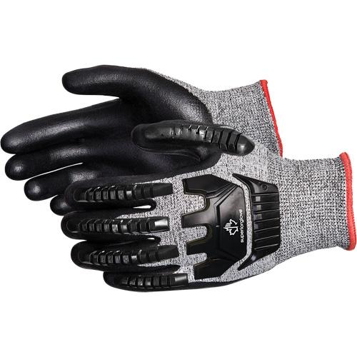 Gants en tricot de composite r&eacute;sistant aux coupures et antichoc TenActiv, 6, Paume en Synth&eacute;tique, Poignet Poignet en tricot Ottawa Fastener Supply