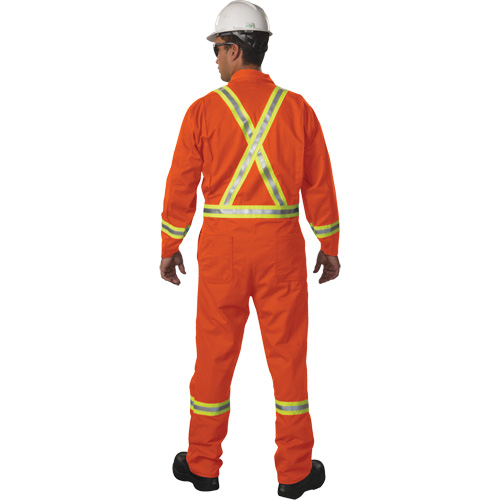 Westex UltraSoft&reg; Unlined Coveralls, Size Medium (Tall), Orange, 8.7 cal/cm² Ottawa Fastener Supply