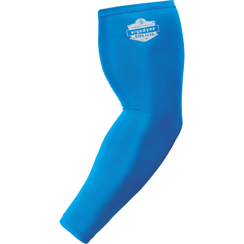 Chill-Its&reg; 6690 Cooling Arm Sleeves, 17", Polyester, Blue Ottawa Fastener Supply