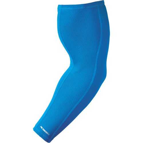 Chill-Its&reg; 6690 Cooling Arm Sleeves, 17", Polyester, Blue Ottawa Fastener Supply