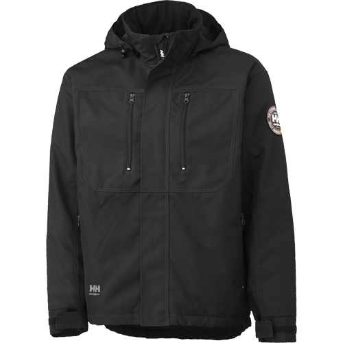Berg Insulated Jacket, Men's, Small, Black Ottawa Fastener Supply