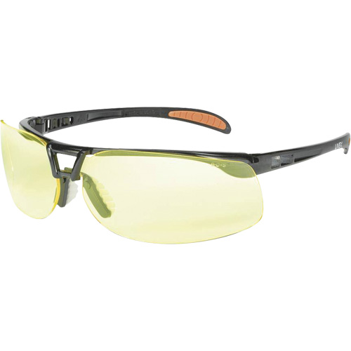 Prot&eacute;g&eacute; Safety Glasses with HydroShield Lenses, Amber Lens, Anti-Fog/Anti-Scratch, ANSI Z87+ Ottawa Fastener Supply