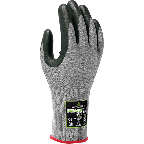 Gants r&eacute;sistants aux coupures 386, Taille 6/Petit, Calibre 13, Rev&ecirc;tement Nitrile, Enveloppe en PEHP, ANSI/ISEA 105 niveau 3/EN 388 niveau C Ottawa Fastener Supply