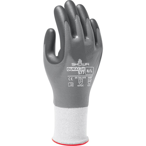Gants r&eacute;sistants aux coupures 577, Taille 6/Petit, Calibre 13, Rev&ecirc;tement Mousse de nitrile, Enveloppe en PEHP, ANSI/ISEA 105 niveau 3/EN 388 niveau C Ottawa Fastener Supply
