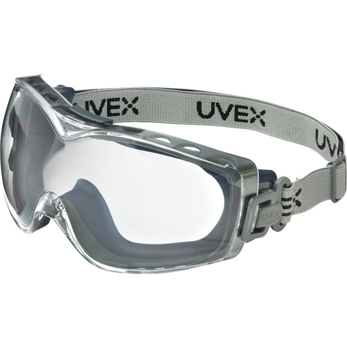 Lunettes de s&eacute;curit&eacute; &agrave; coques Uvex HydroShield Stealth OTG, Lentille Transparent, Antibu&eacute;e/Anti-&eacute;gratignures, Ventilation Indirecte Ottawa Fastener Supply