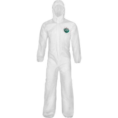 MicroMax&reg; NS Cool Suit Coveralls, Small, White, Microporous/Polypropylene Ottawa Fastener Supply
