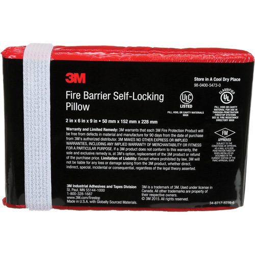Fire Barrier Self-Locking Pillow Ottawa Fastener Supply