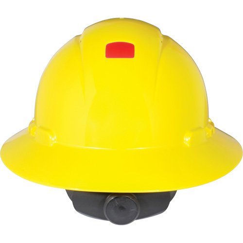 Full Brim Hardhat with Uvicator Sensor, Ratchet Suspension, ANSI Type I Ottawa Fastener Supply