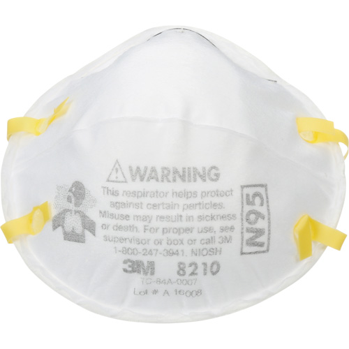 Respirateur contre les particules, N95, Certifi&eacute; NIOSH Ottawa Fastener Supply