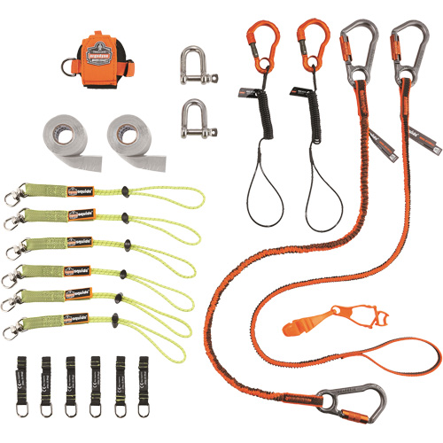 Squids&reg; 3187 Scaffolder's Tool Tethering Kit Ottawa Fastener Supply