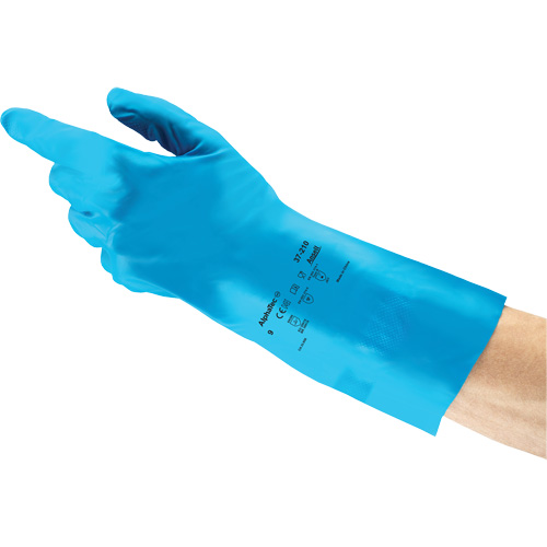 Gants r&eacute;utilisables AlphaTec 37-210 UltraGrip, Taille 7, 12,6" lo, Nitrile, 8 mils Ottawa Fastener Supply