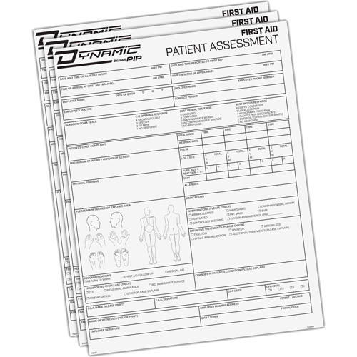 Dynamic Patient Assessment Chart Ottawa Fastener Supply