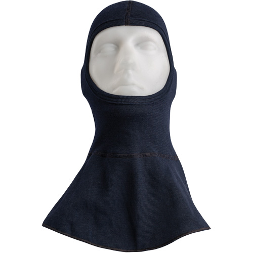 Cagoule de protection contre les intemp&eacute;ries ignifuge, Bleu marin, Kermel/Lenzing Ottawa Fastener Supply