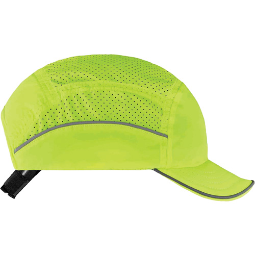 Skullerz&reg; 8955 Lightweight Bump Cap Hat, High Visibility Lime Green Ottawa Fastener Supply