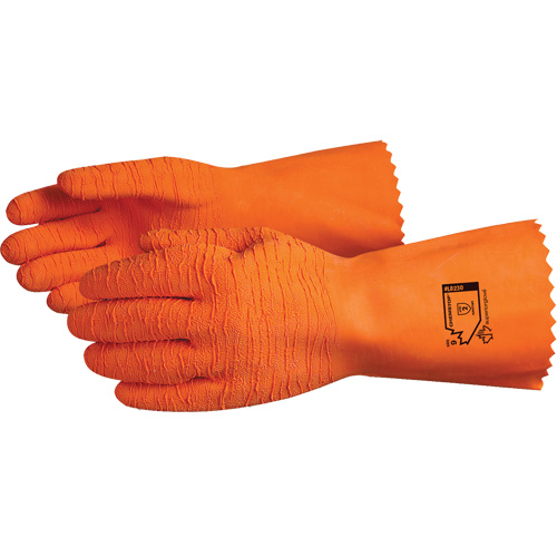 Chemstop Chemical Resistant Gloves, Size 8, 12" L, Latex, Cotton Jersey Inner Lining Ottawa Fastener Supply