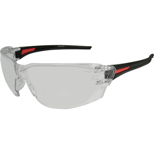 Lunettes de s&eacute;curit&eacute; Nevosa, Lentille Transparent, Anti-&eacute;gratignures, R&eacute;pond ou surpasse la norme CSA Z94.3 Ottawa Fastener Supply