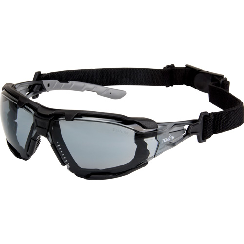 Z2900 Series Safety Glasses with Foam Gasket, Grey/Smoke Lens, Anti-Scratch, ANSI Z87+/Meets/Exceeds CSA Z94.3 Ottawa Fastener Supply