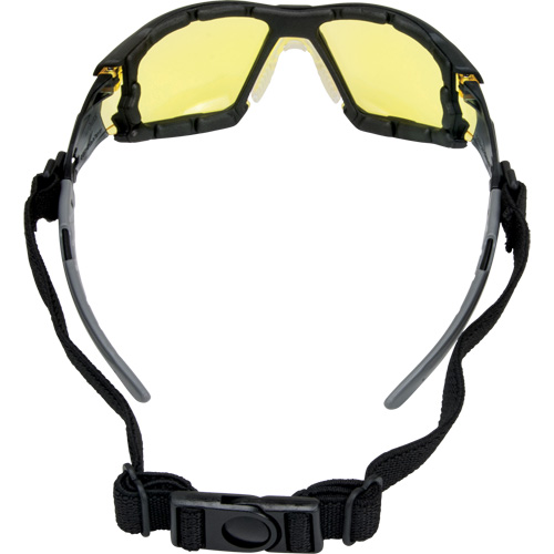 Z2900 Series Safety Glasses with Foam Gasket, Amber Lens, Anti-Scratch, ANSI Z87+/Meets/Exceeds CSA Z94.3 Ottawa Fastener Supply
