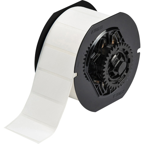 B33 Series Printer Labels, Paper, 2" L x 1" H, White Ottawa Fastener Supply