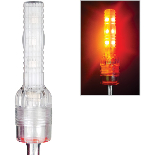 Tiges de s&eacute;curit&eacute; avec lumi&egrave;re DEL tr&egrave;s visibles Safety Whip Ottawa Fastener Supply