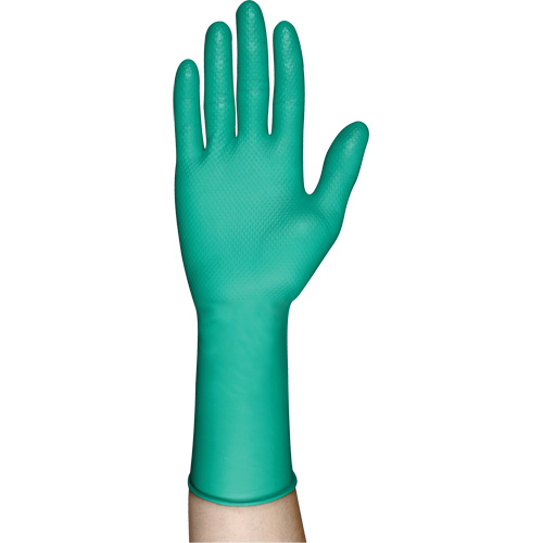 Gants jetables s&eacute;rie 93-287, Petit, Nitrile, 8,7 mils, Sans poudre, Vert Ottawa Fastener Supply