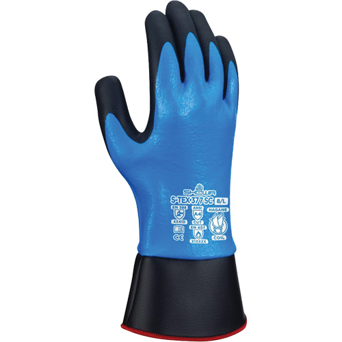 Gants r&eacute;sistants aux coupures S-Tex 377SC, Taille Moyen/7, Calibre 13, Rev&ecirc;tement Nitrile/Mousse de nitrile, Enveloppe en Hagane Coil, ASTM ANSI niveau A4/EN 388 niveau D Ottawa Fastener Supply