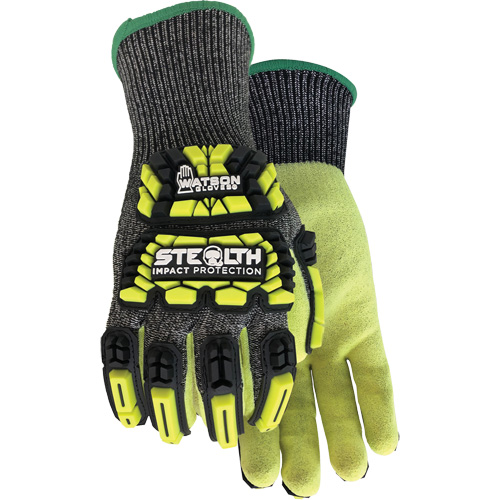 Stealth Dog Fight Impact & Cut Resistant Gloves, Small, Glass Fibre/HPPE/Nylon/Spandex Palm, Knit Wrist Cuff Ottawa Fastener Supply