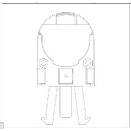 Adaptateur de casque de s&eacute;curit&eacute; pour serre-t&ecirc;tes VeriShield de Howard Leight Ottawa Fastener Supply