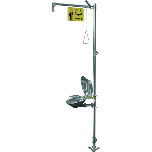 Halo Shower & Eye/Face Wash Unit, Pedestal Ottawa Fastener Supply