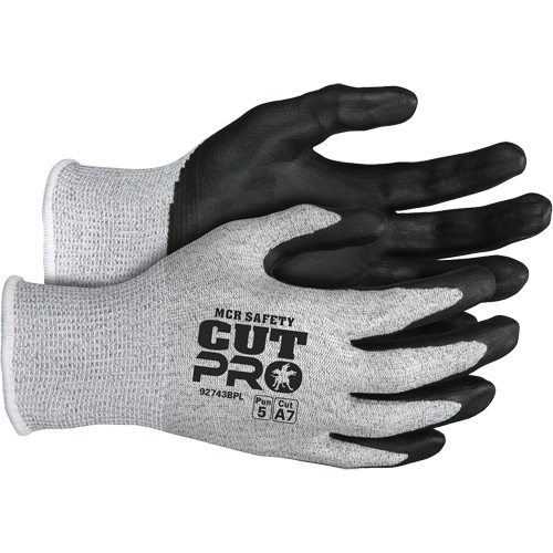 Gants r&eacute;sistant aux coupes Safety Cut Pro, Taille Grand, Calibre 13, Rev&ecirc;tement Bipolym&egrave;re, Enveloppe en PEHP, ASTM ANSI niveau A7 Ottawa Fastener Supply