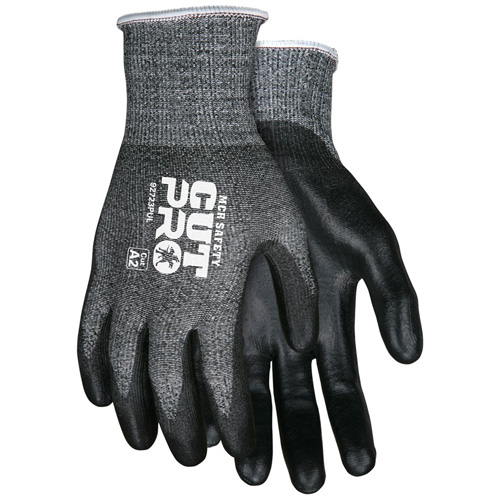 Gants r&eacute;sistant aux coupes Safety Cut Pro, Taille Grand, Calibre 13, Rev&ecirc;tement Polyur&eacute;thane, Enveloppe en PEHP, ASTM ANSI niveau A2 Ottawa Fastener Supply