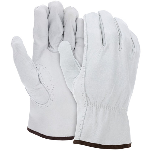 Gants de conducteur, Grand, Paume en Cuir fleur de buffle Ottawa Fastener Supply