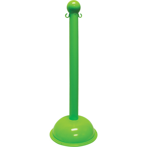 Heavy-Duty Stanchion, 40" High, Green Ottawa Fastener Supply