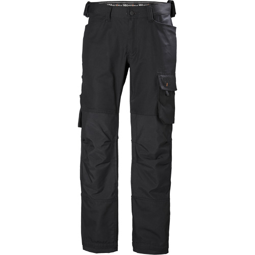 Oxford Work Pants, Cotton, Black, Size 30 Ottawa Fastener Supply