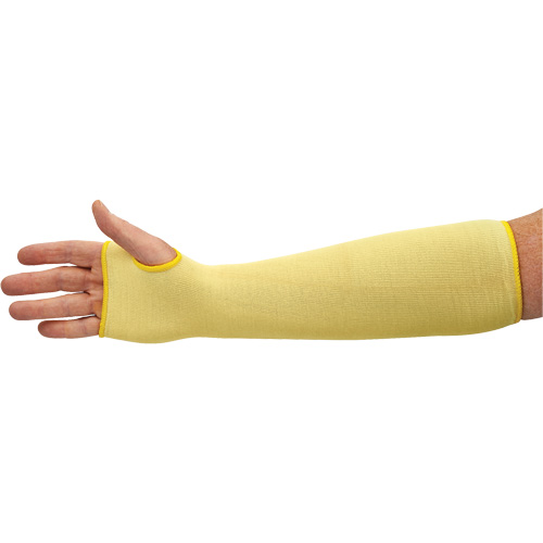 KleenGuard G60 Cut Resistant Sleeve, Kevlar&reg;, 18", ASTM ANSI Level A2/EN 388 Level 2, Yellow Ottawa Fastener Supply