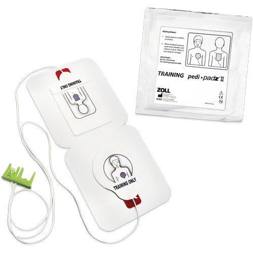 Pedi-Padz&reg; II Training Electrodes, Zoll AED Plus&reg; For, Non-Medical Ottawa Fastener Supply