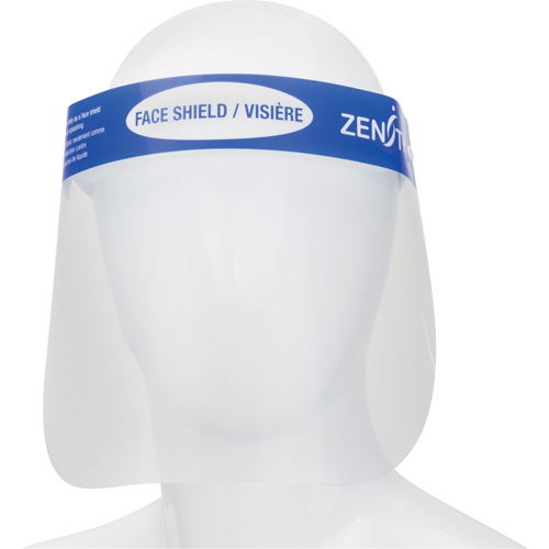Disposable Faceshield with Head Gear, PET Ottawa Fastener Supply