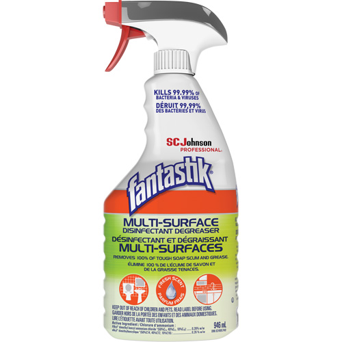 D&eacute;sinfectant et d&eacute;graissant multisurface professionnel Fantastik, 946 ml, Bouteille &agrave; g&acirc;chette Ottawa Fastener Supply