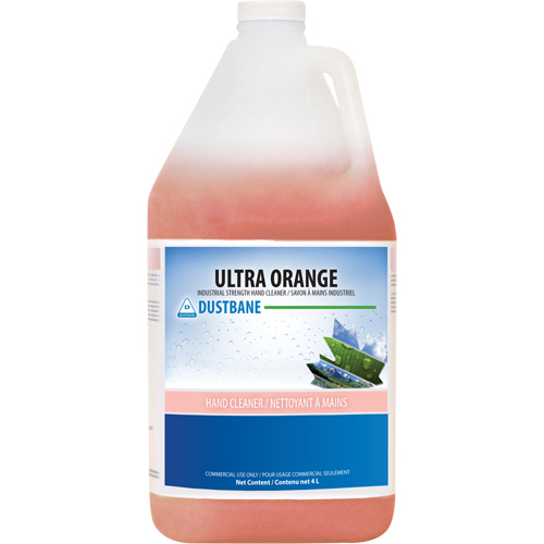 Nettoyant pour les mains Ultra Orange, Liquide, 4 L, Cruche, Parfum&eacute; Ottawa Fastener Supply