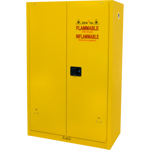 Armoire pour produits inflammables, 45 gal., 2 Porte(s), 43" La x 65" h x 18" p Ottawa Fastener Supply