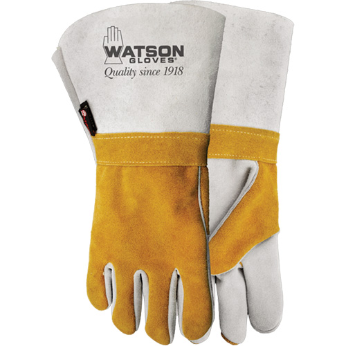 Gants de soudeur Wopper, Cuir de vache refendu, Taille 10 Ottawa Fastener Supply
